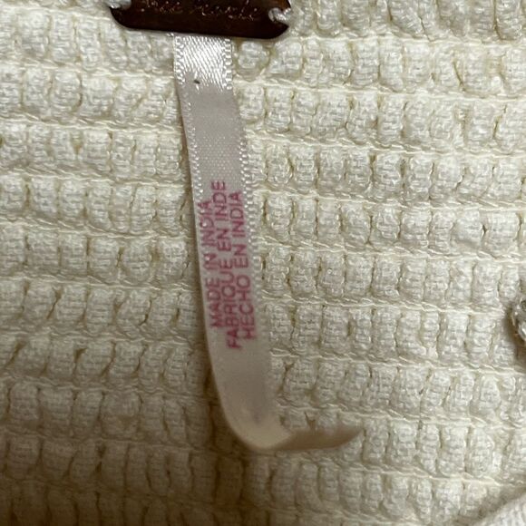 New Anthropologie Free People Delilah Cream Romper Dress Sz L - Picture 7 of 8